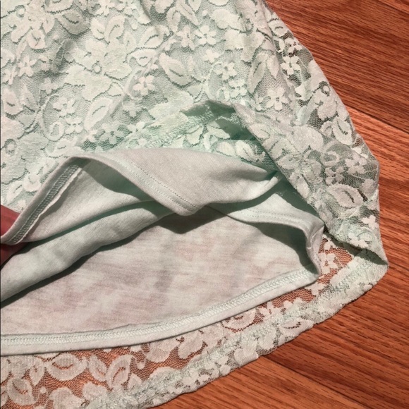 Garage Mint Lace Summer Dress (Size XS) - Picture 3 of 3